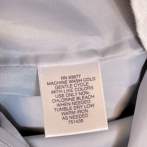 Liz Claiborne Grey Pencil, Size 14, Cotton & Spandex, Career Style, EUC - Picture 7 of 7